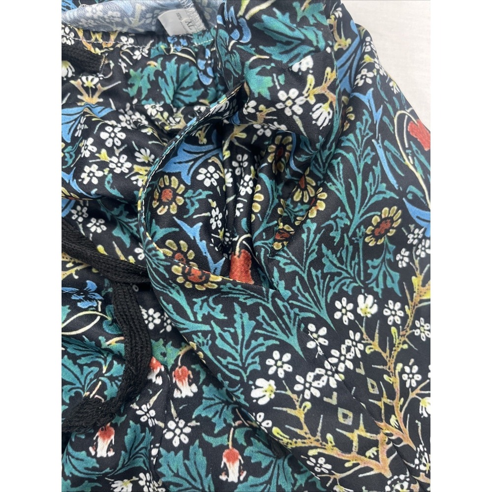 Strawberry Thief Floral Pajama Pants XL - Picture 9 of 10